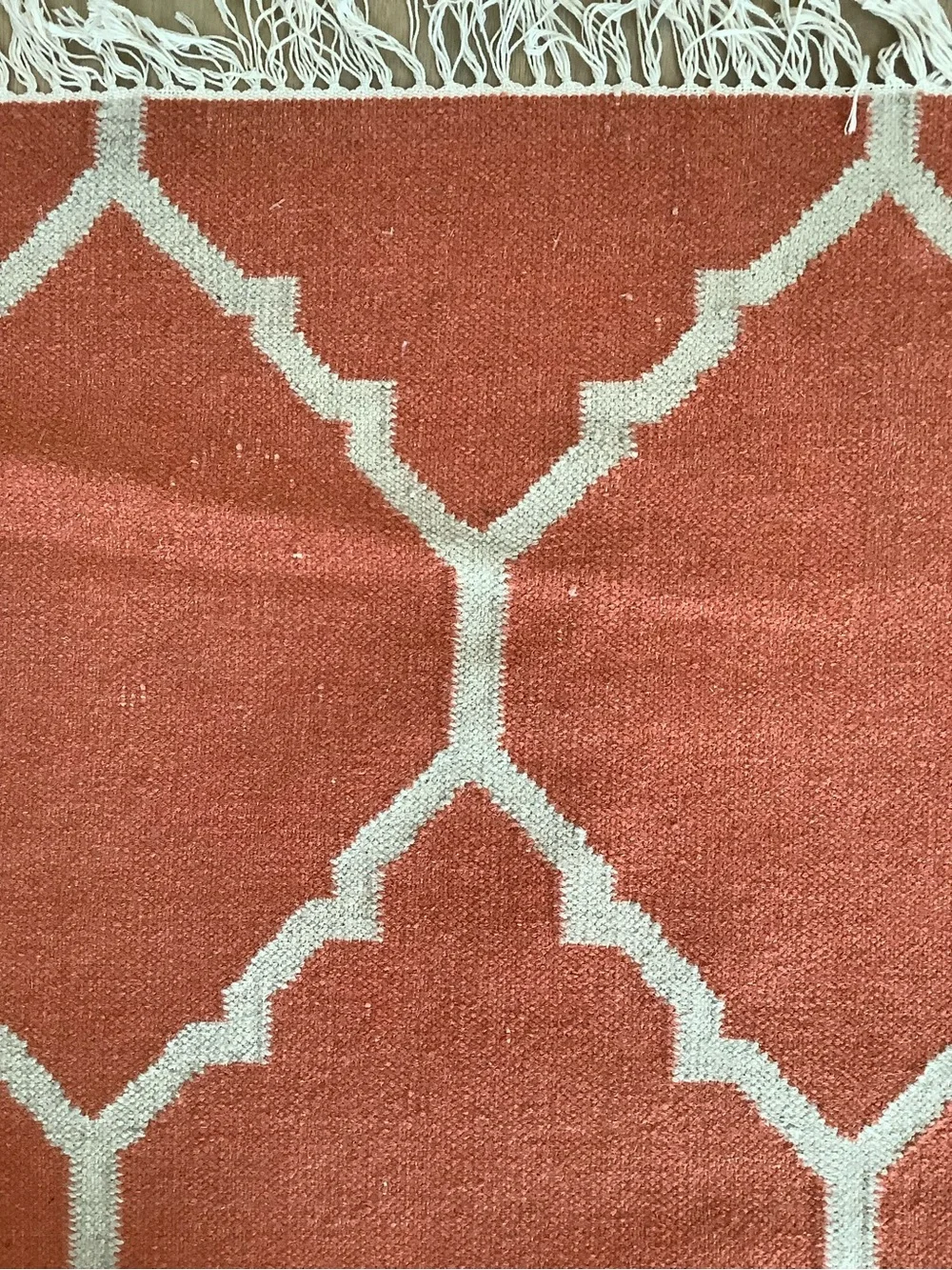 Pottery barn flat weave dhurrie rug ❤️❤️❤️❤️